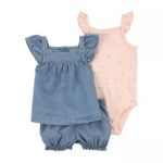 CARTERS 3-PIECE GIRL OUTFIT