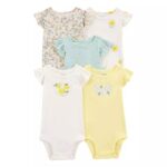CARTERS 5PC ONESIES