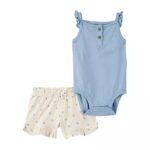 CARTERS 2-PIECE GIRL OUTFIT