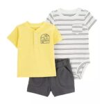 CARTERS 3-PIECE BOY OUTFIT SET