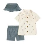 CARTERS 3-PIECE BOY OUTFIT SET