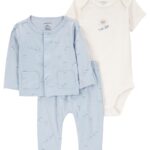 CARTERS ONESIE PANTS & SWEATER