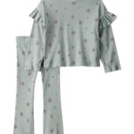 CARTERS FLORAL L/S TEE & PANTS