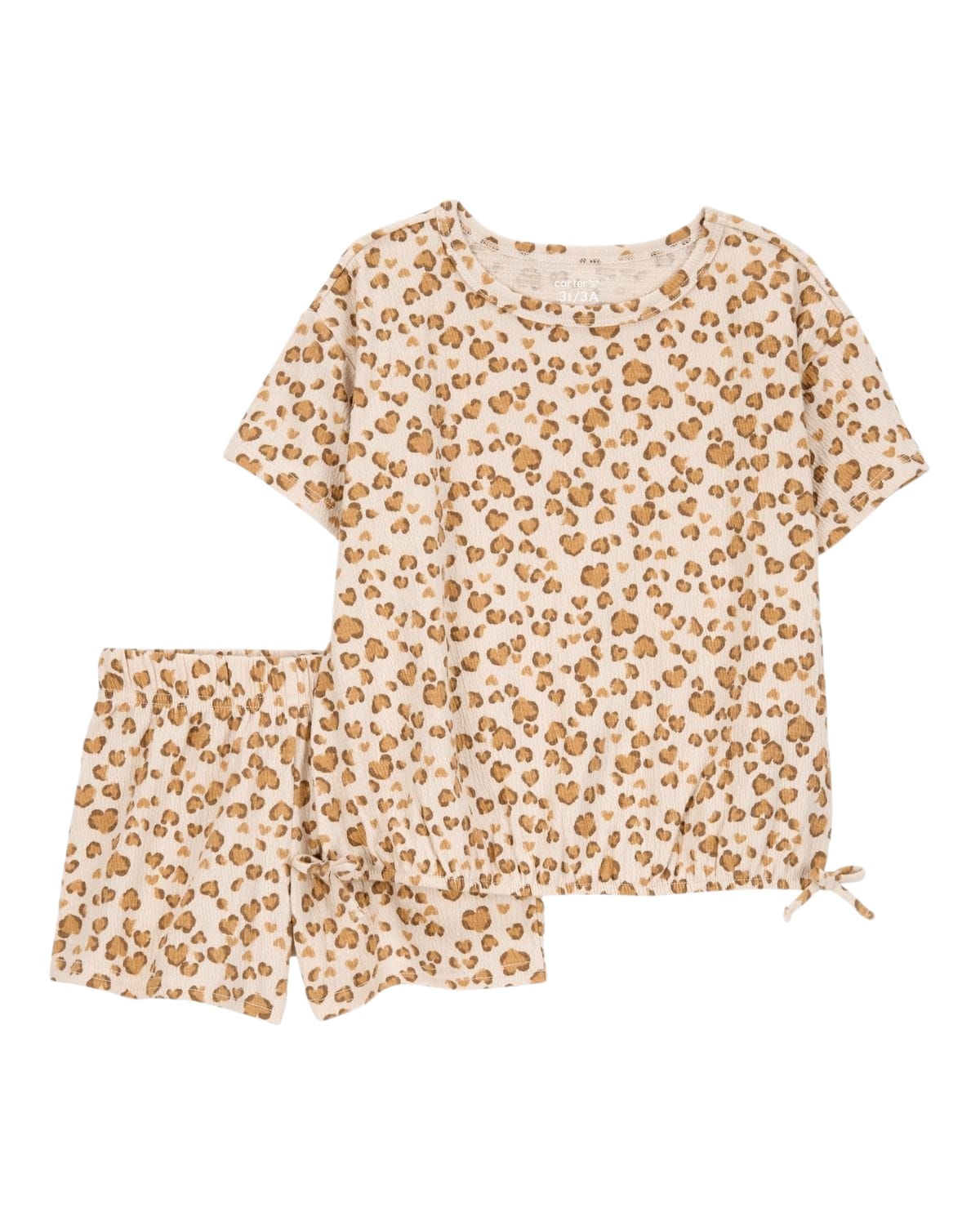 CARTERS LEOPARD PRINT SHORT