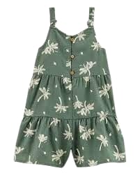 OSHKOSH BUTTON FRONT ROMPER