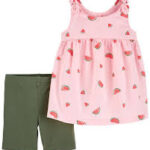 CARTERS 2-PIECE GIRL OUTFIT