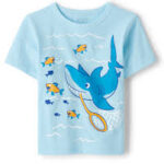 TODDLER BOY SHARK SHORT SLEEVE