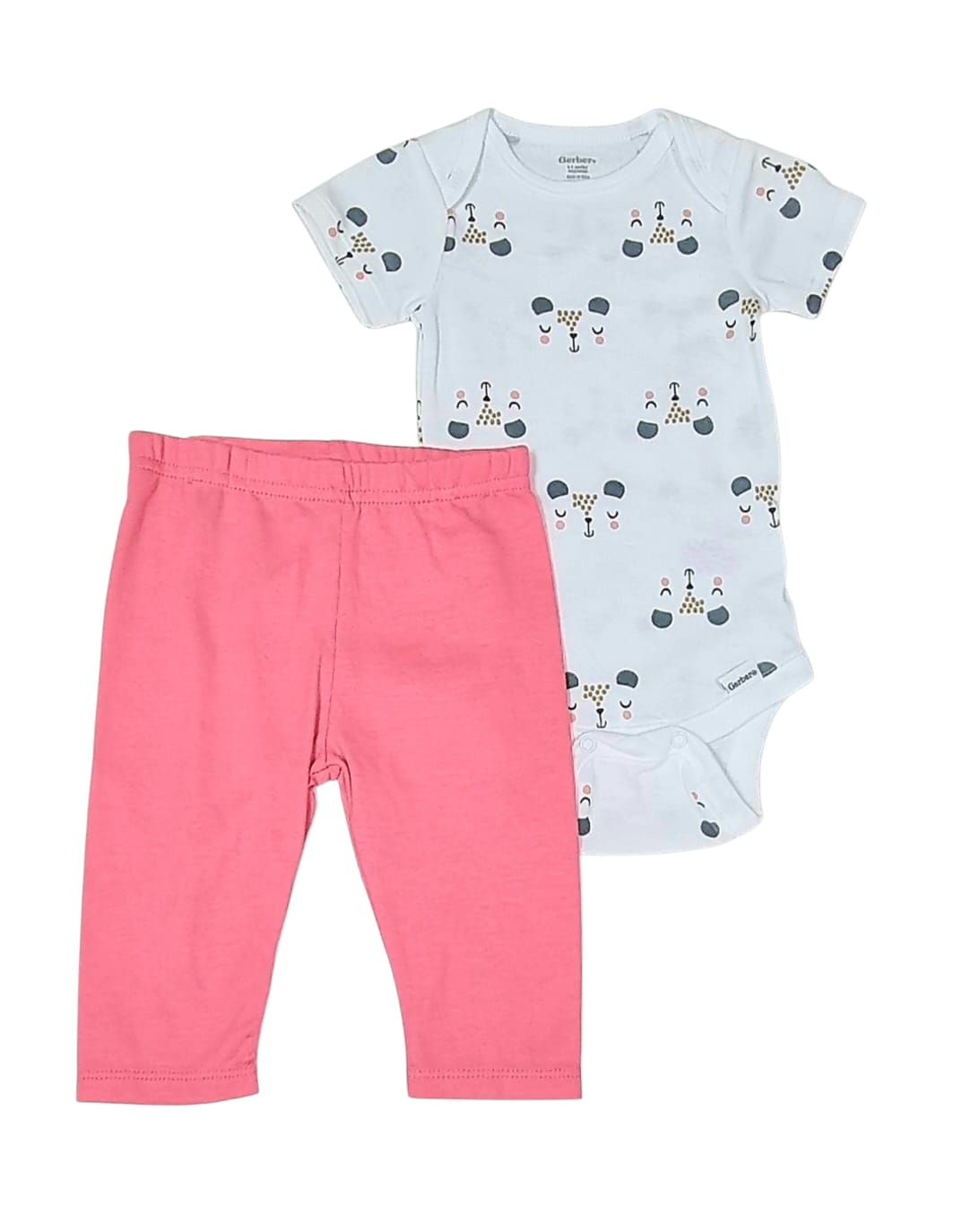 GERBER 2PC ONESIE & PANTS SET