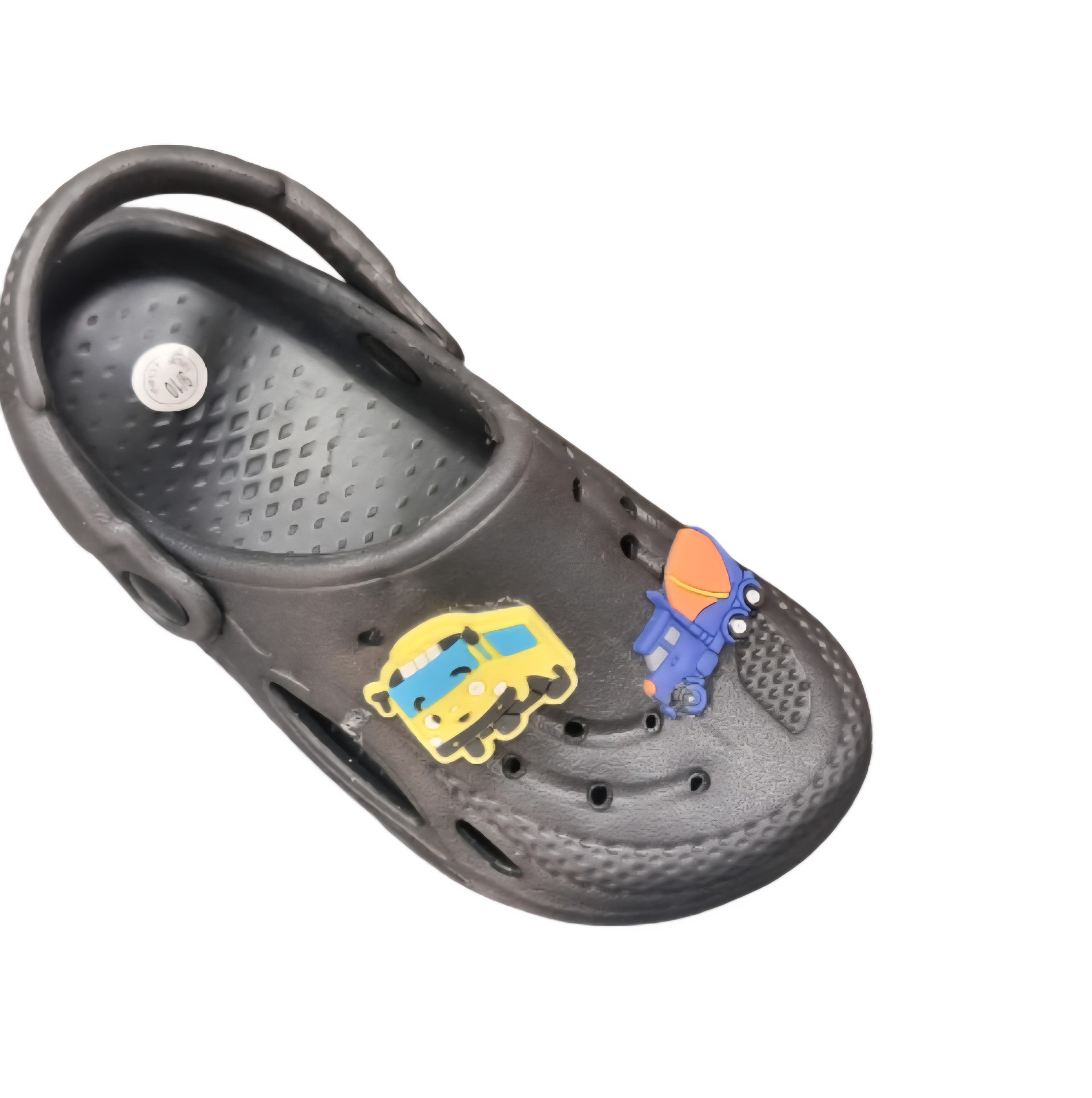 BOYS BLACK CLOGS