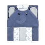 HUDSON HOODED TOWEL &WASHCLOTH