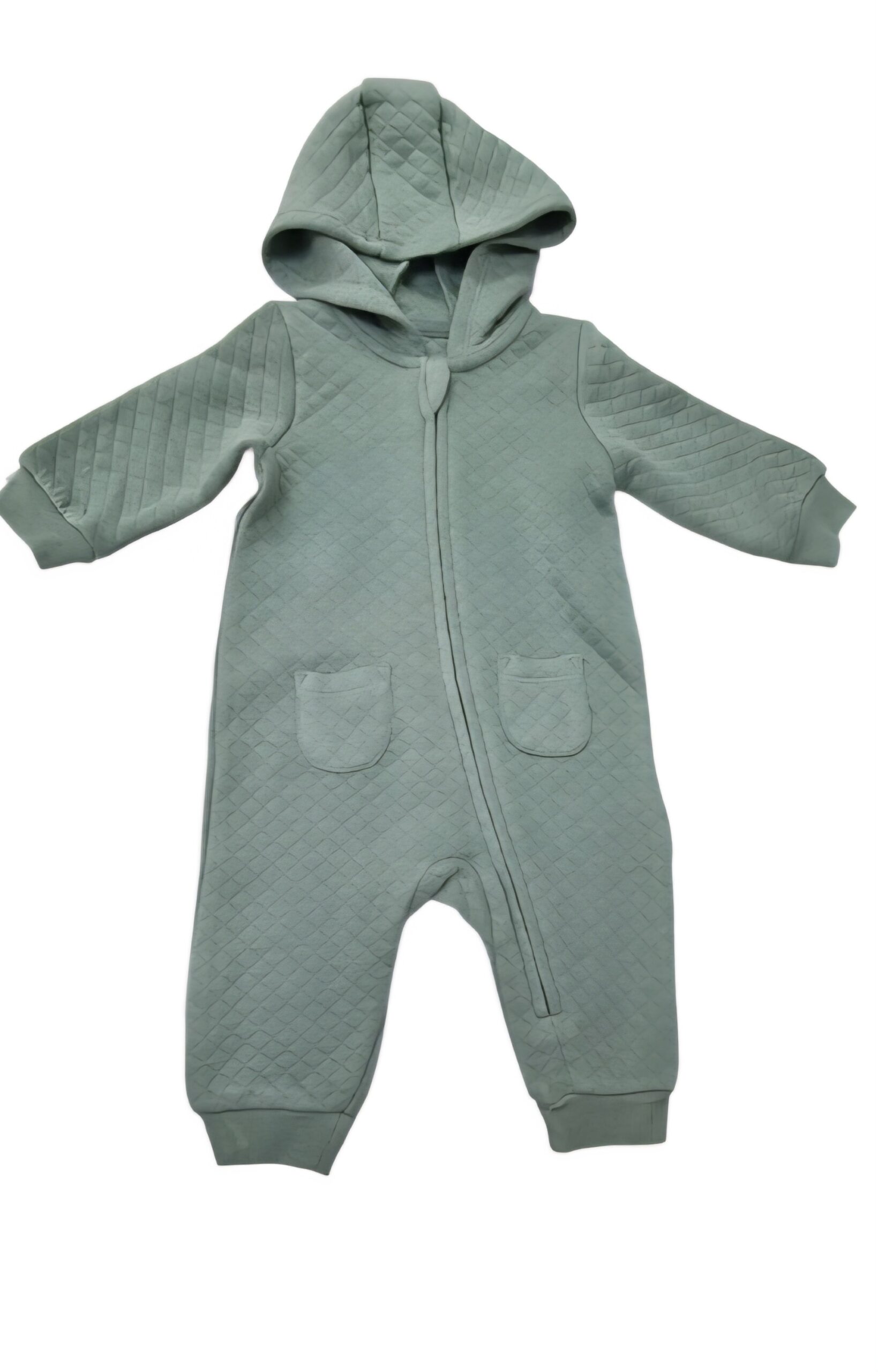 LITTLE ME HOODED COVERALL