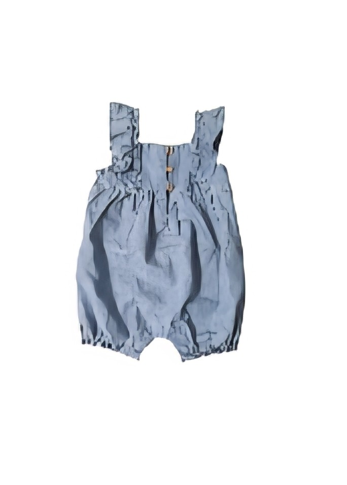 CARTERS GIRL CHAMBRAY ROMPER