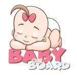 BABY ON BOARD STICKER