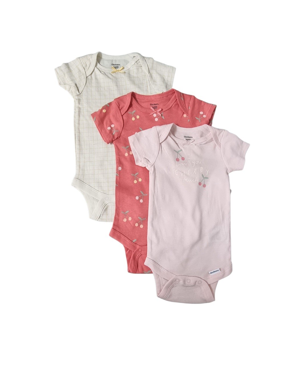GERBER 3PCK ONESIES