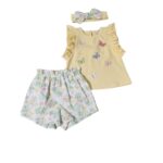LITTLE ME GIRL 2PC WOVEN SET