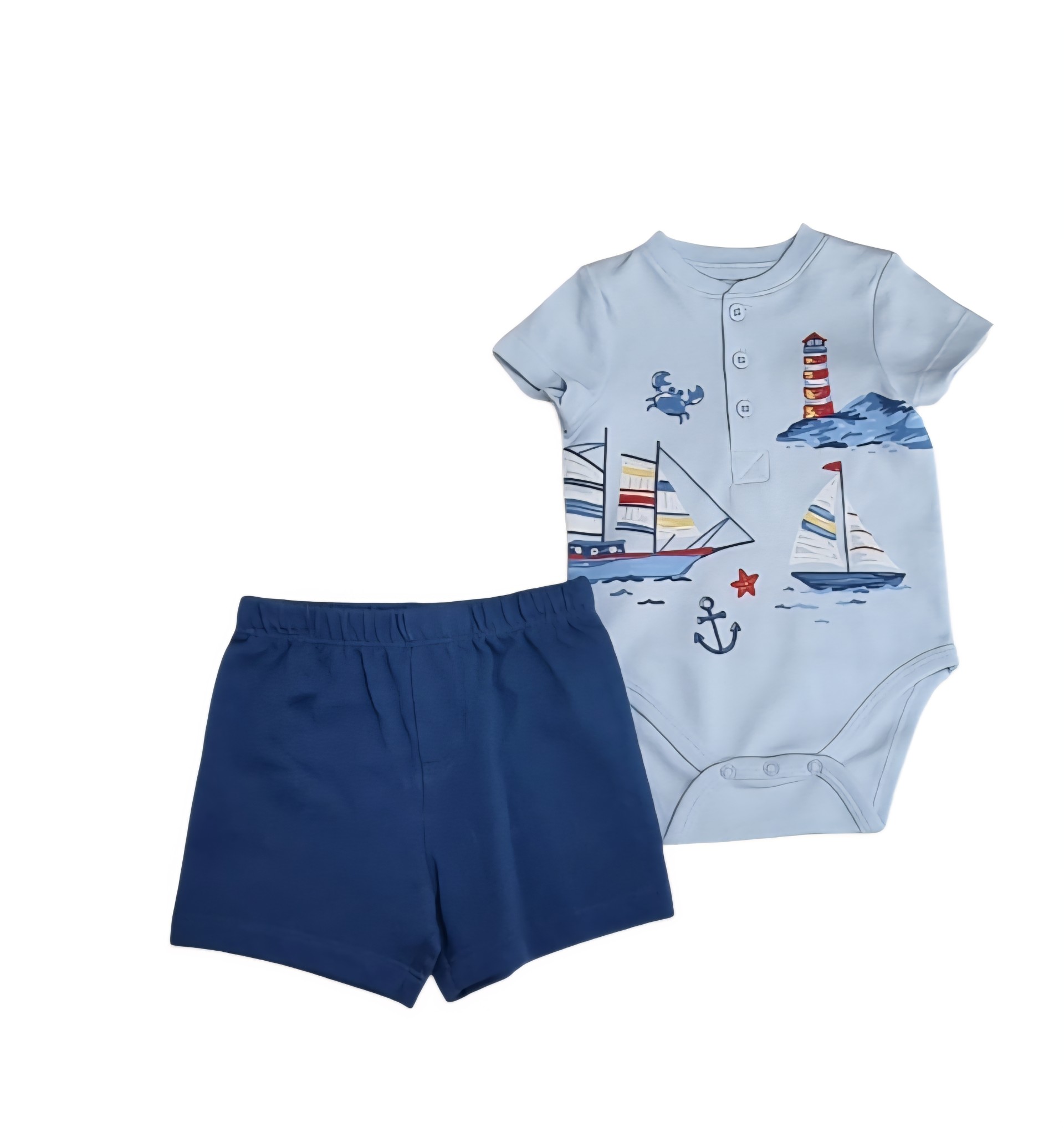 LITTLE ME BODYSUIT & SHORT SET