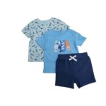 LITTLE ME BOY 3PC SHORT SET
