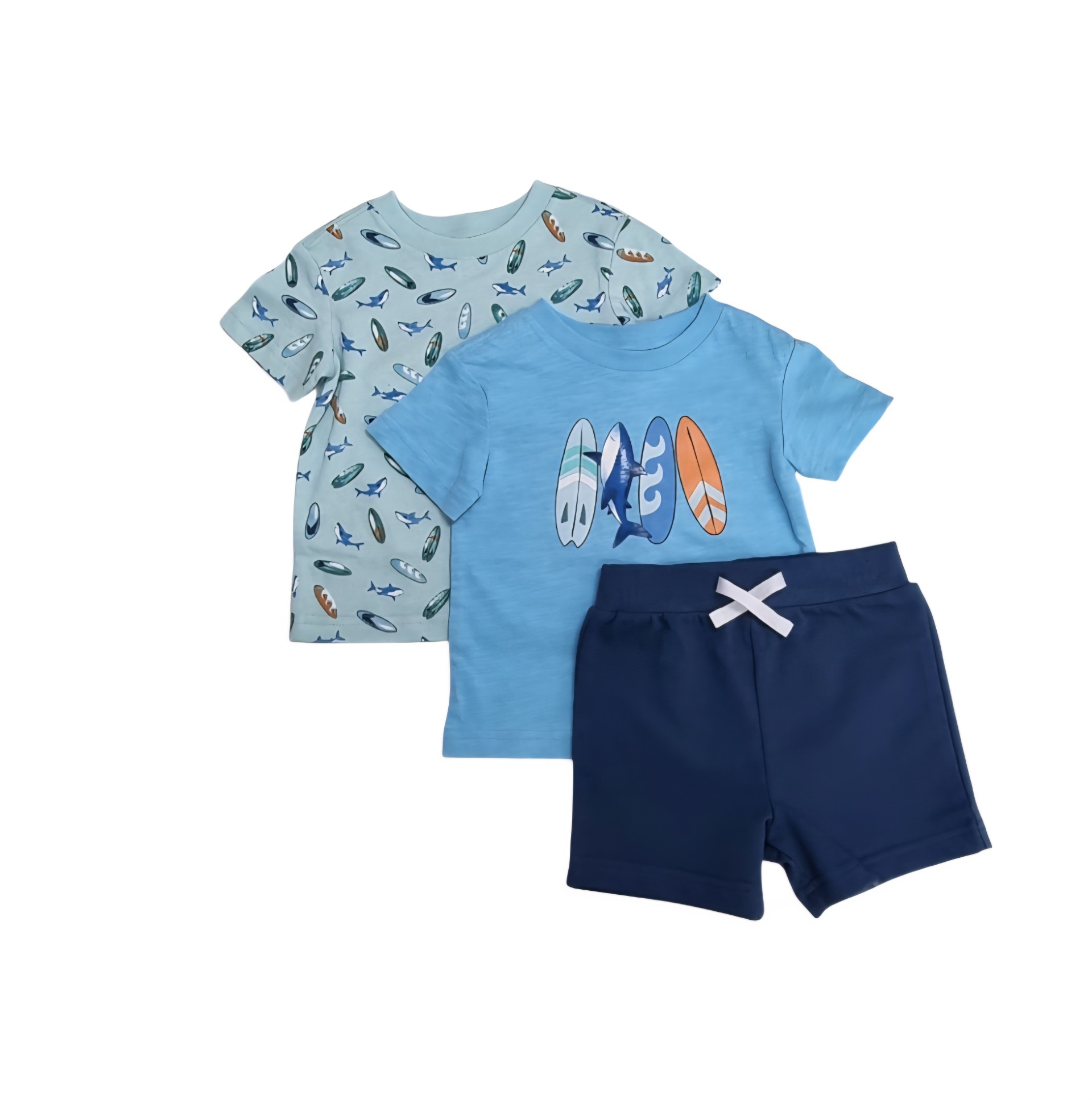 LITTLE ME BOY 3PC SHORT SET