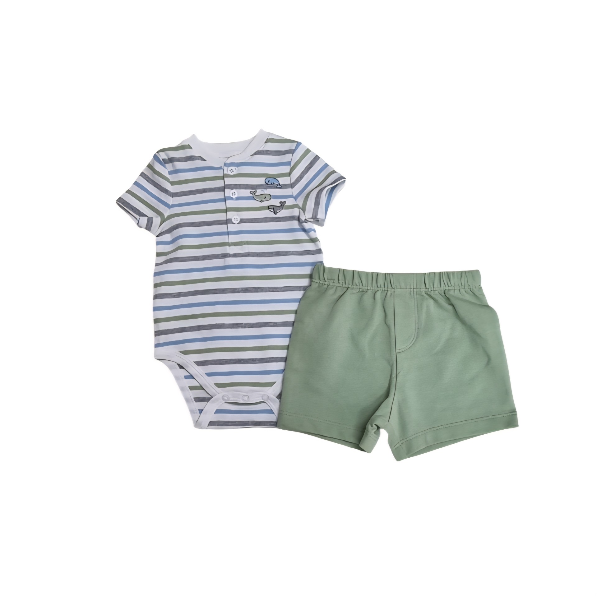 LITTLE ME BODYSUIT & SHORT SET