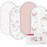 GLLQU BABY BASSINET SHEETS 4PK