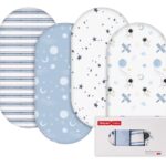 GLLQU BABY BASSINET SHEETS 4PK