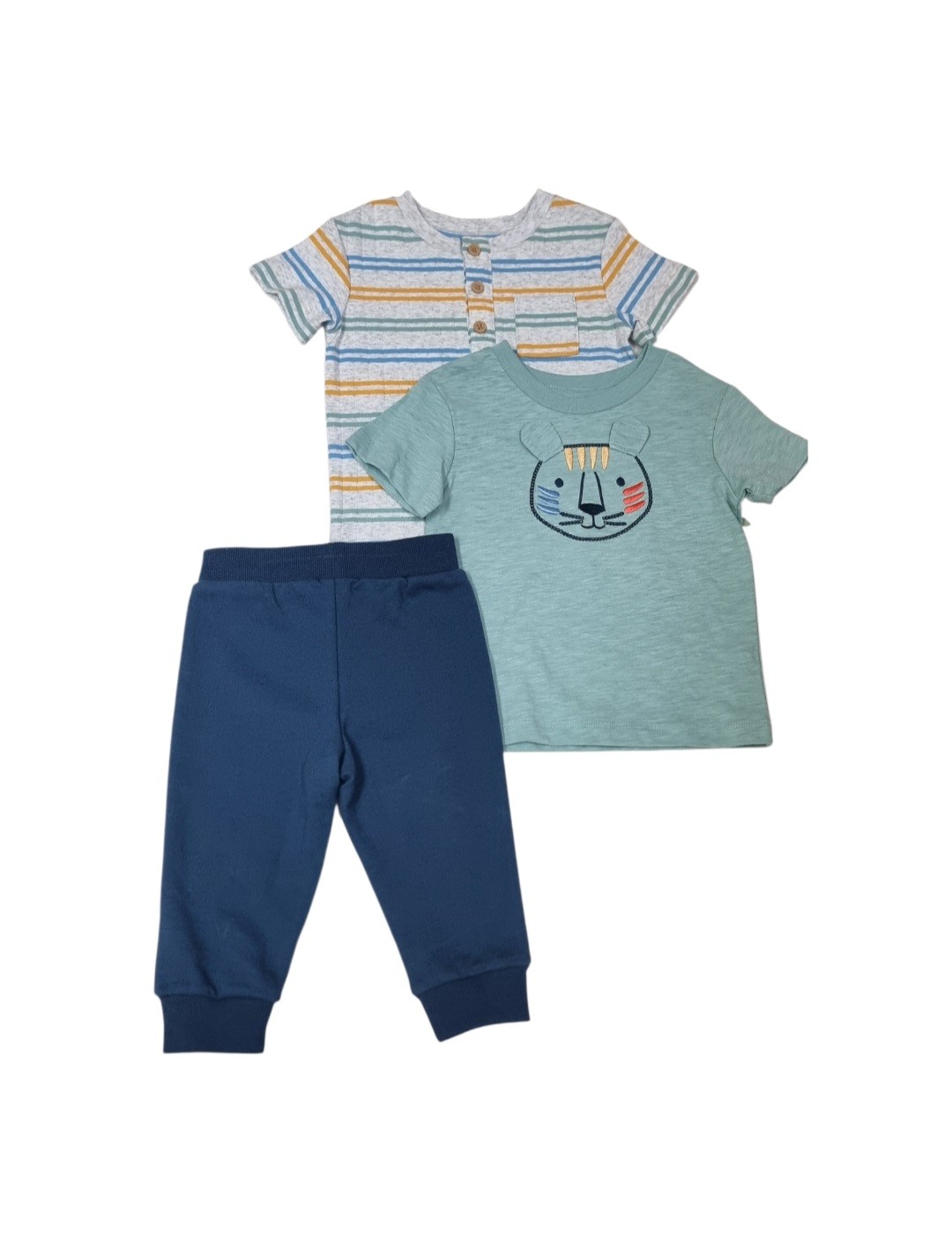 LITTLE ME BOY 3PC PANTS SET