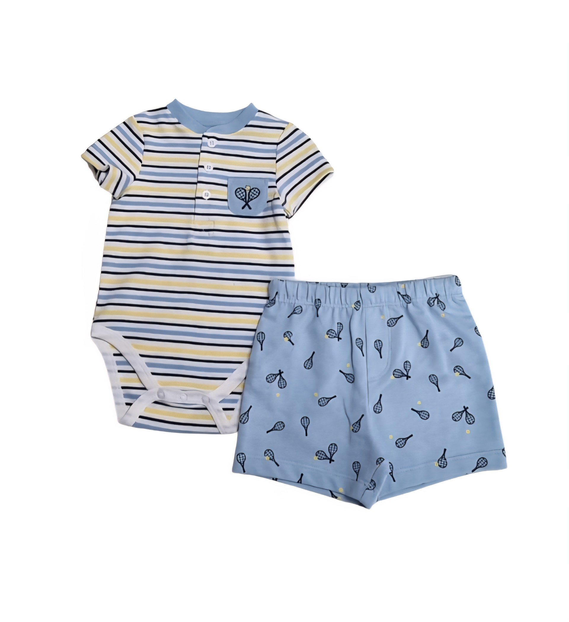 LITTLE ME BODYSUIT & SHORT SET