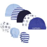 HUDSON 8PC CAP & MITTENS