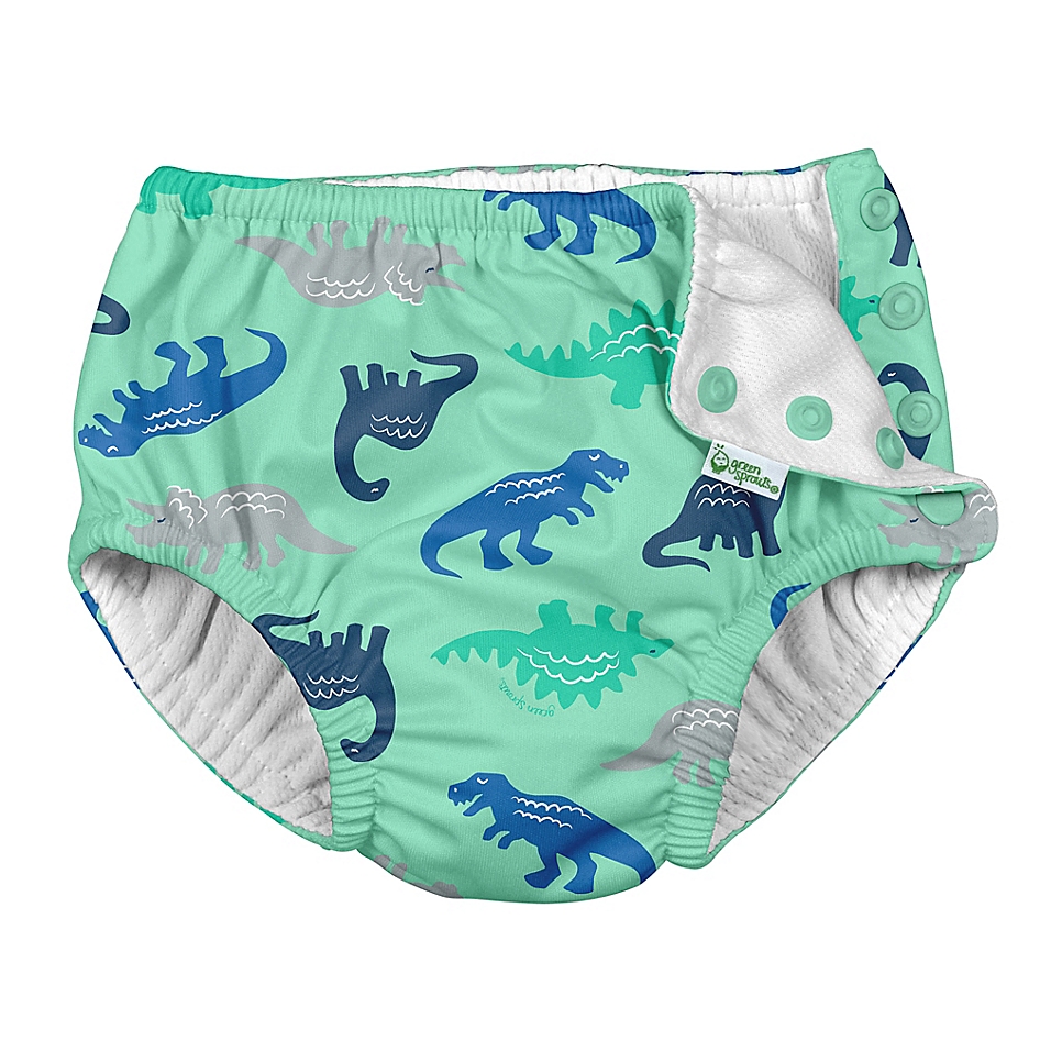 GREEN SPROUT SWIM SNAP DIAPER