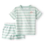 CARTERS 2PC SHORT BOY OUTFIT