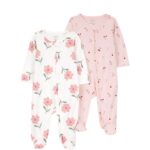 CARTERS 2PK SLEEP N PLAY