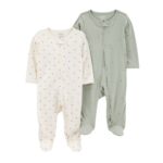 CARTERS 2PK SLEEP N PLAY