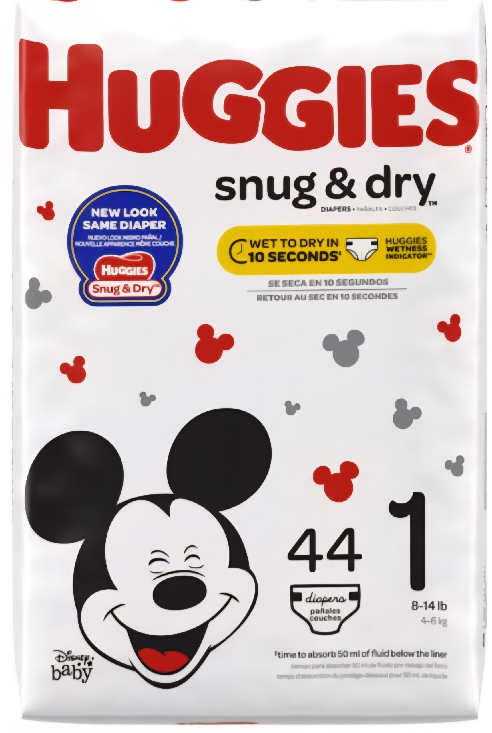 HUGGIES SNUG & DRY SIZE 1
