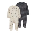 CARTERS 2PK SLEEP N PLAY