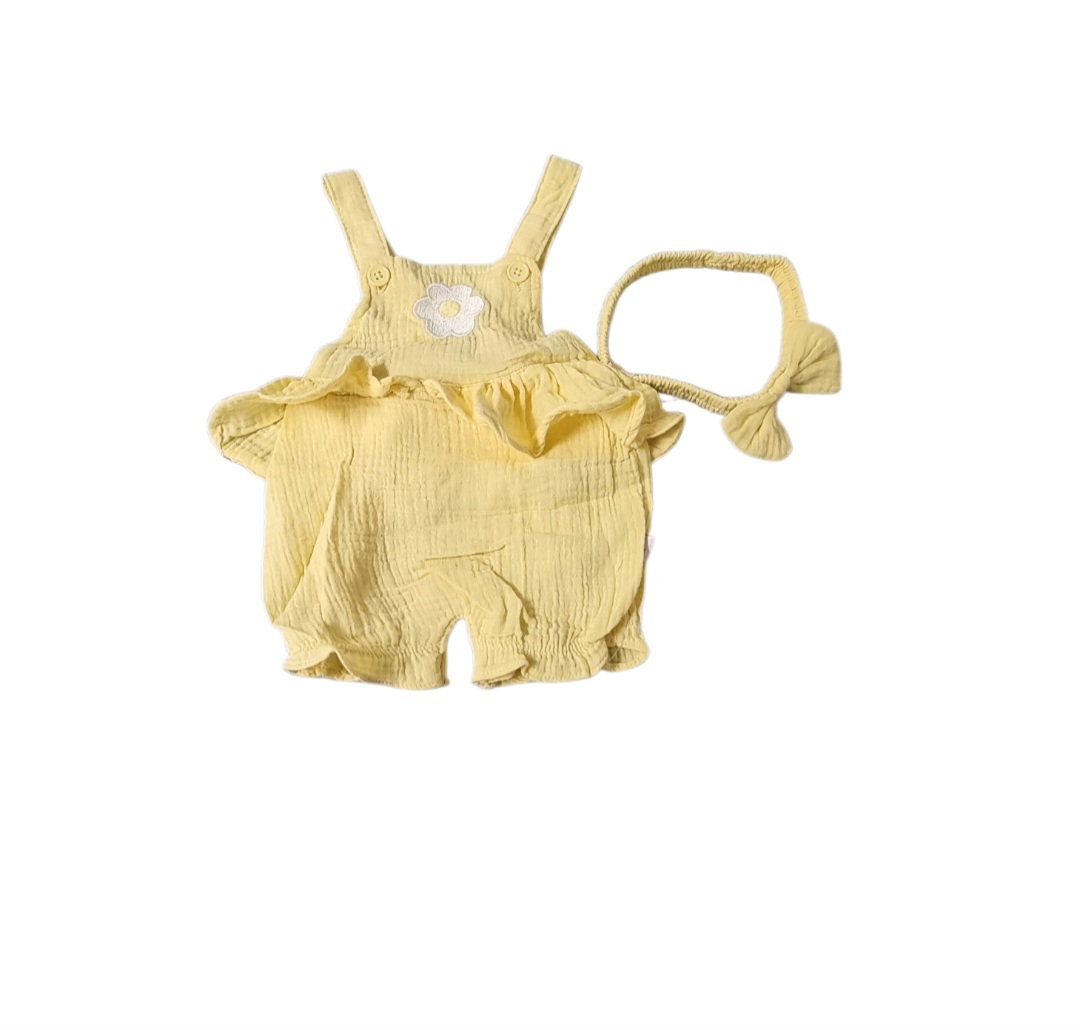 DUCK DUCK SLEEVELESS ROMPER
