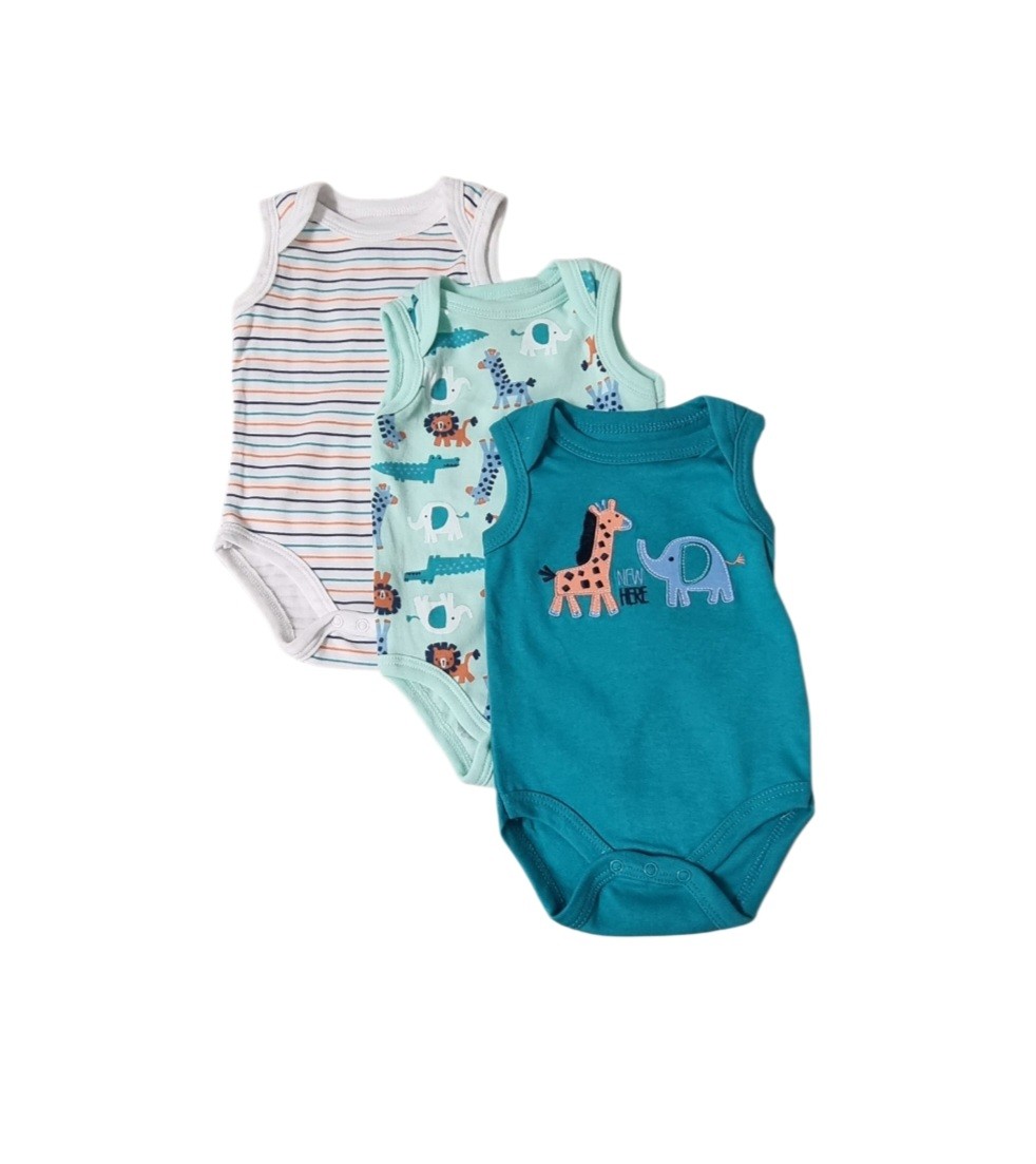 DUCK DUCK 3PK ONESIES
