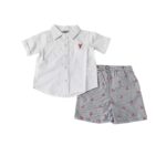 DAPPER DUDE BOYS SHORT SET