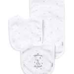LITTLE ME 2 BIB & BURP SET