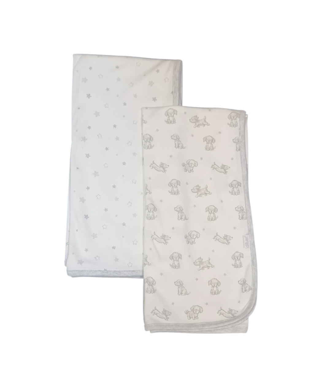 LITTLE ME 2PK SWADDLE BLANKET