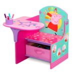 DELTA CHAIR/DESK W/STORAGE BIN