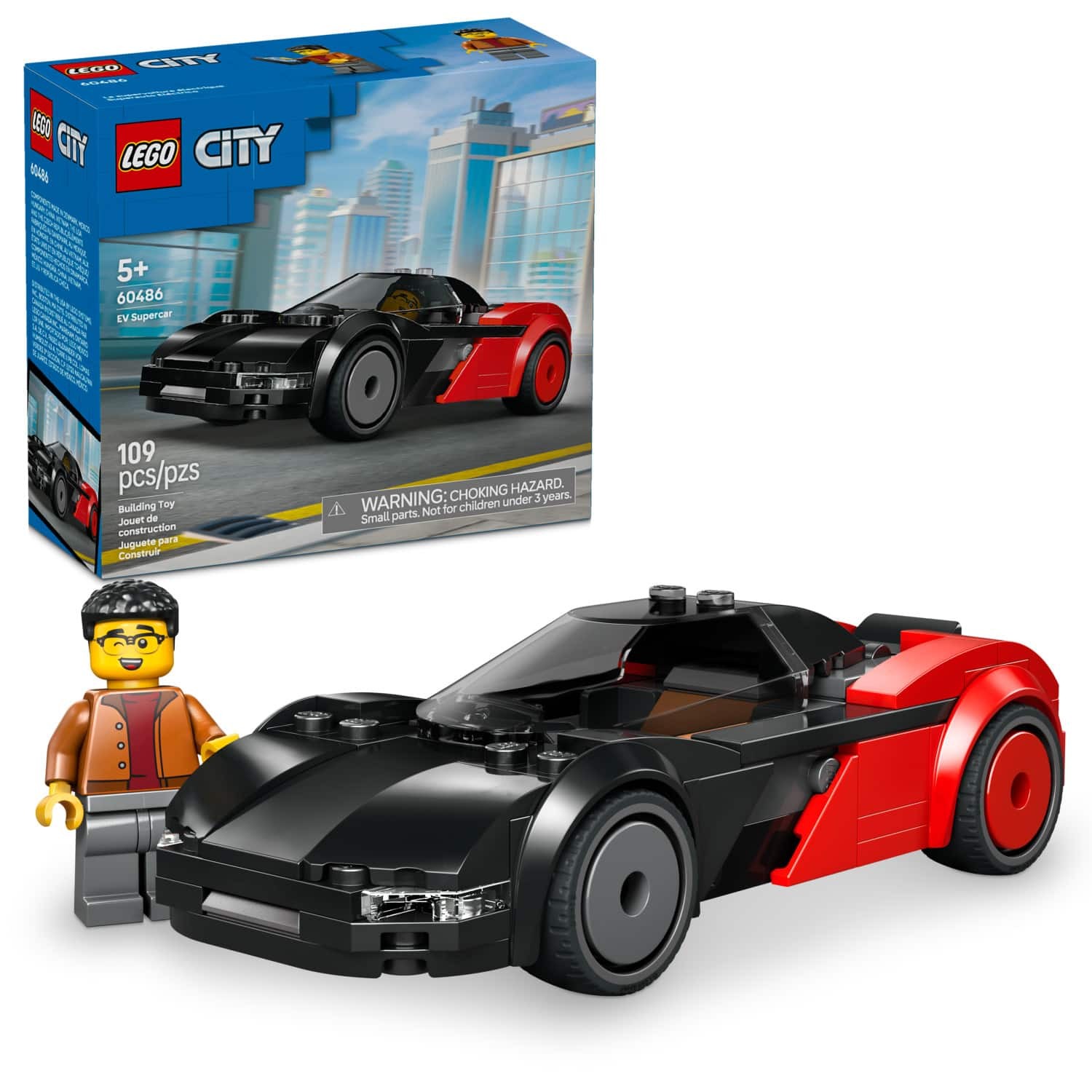 LEGO CITY EV SUPERCAR