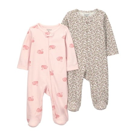 CARTERS 2PK SLEEP N PLAY