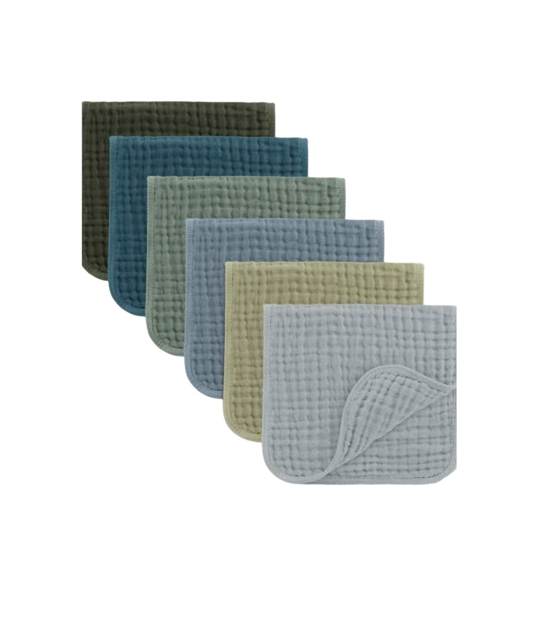COMFY CUBS MUSLIN BURP CLOTHS