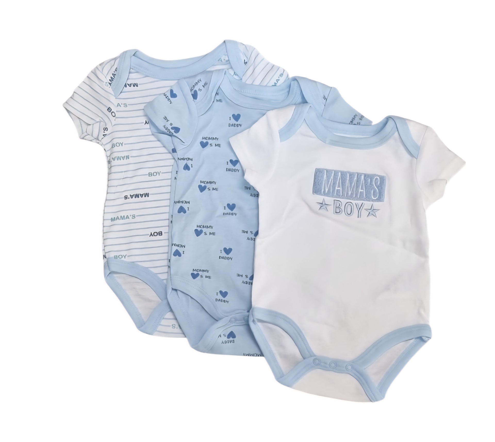 DUCK DUCK 3PK ONESIES
