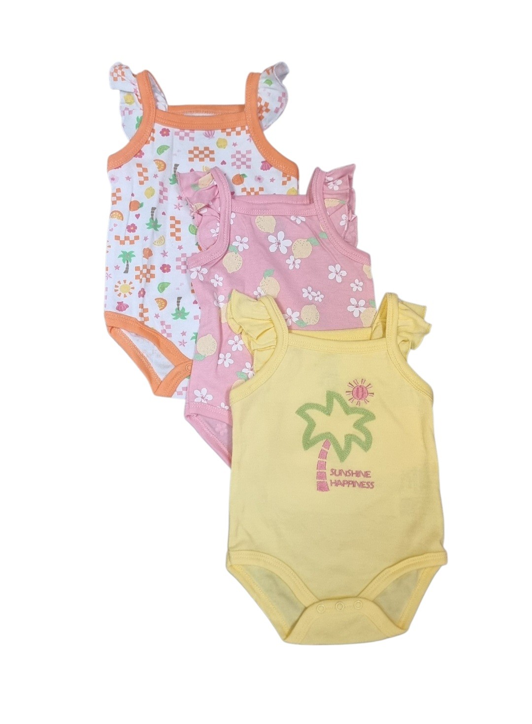 MILLIE & MYLES 3PK ONESIES