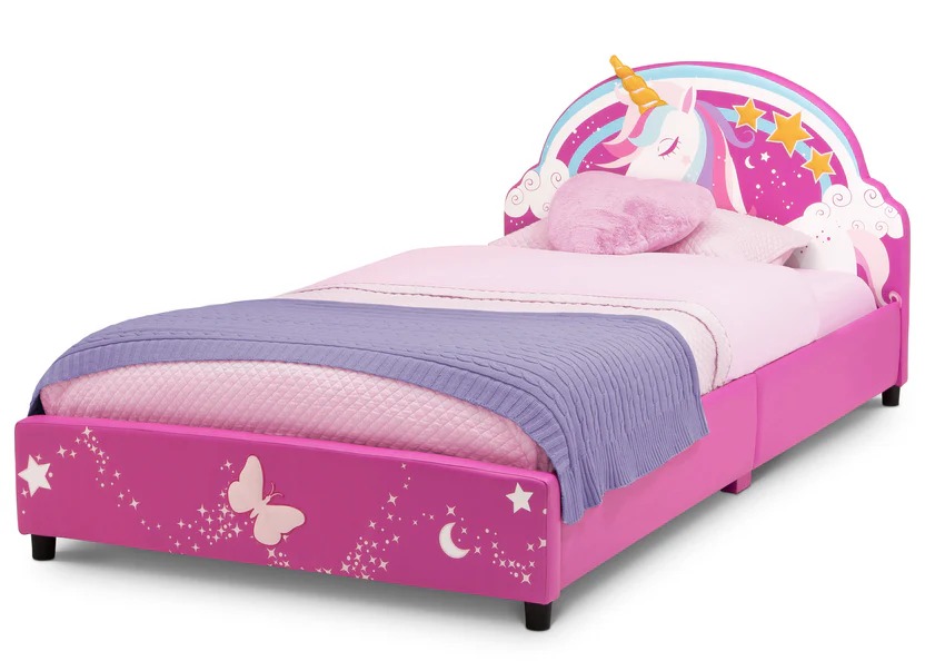 DELTA UPHOLSTERED TWIN BED