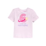 OLD NAVY GIRL BIRTHDAY SHIRT
