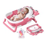 BABY PINK FOLDING BATH TUB