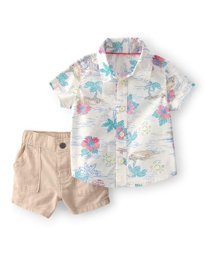 CARTERS BOY OUTFIT SHORT SET