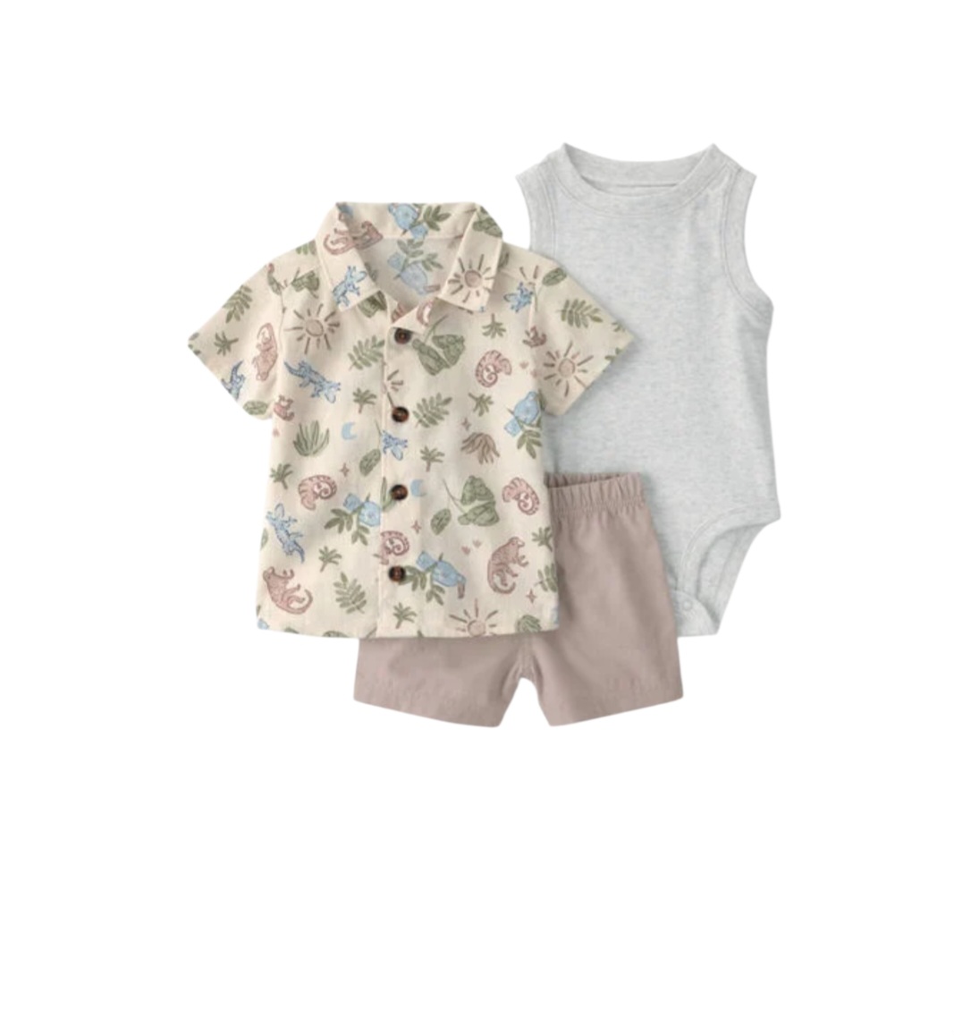 CARTERS BOY 3PC SHORT SET